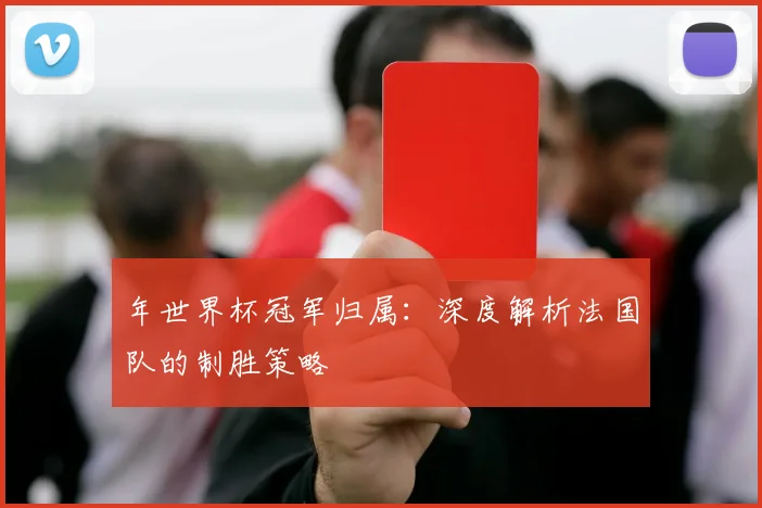 年世界杯冠军归属:深度解析法国队的制胜策略